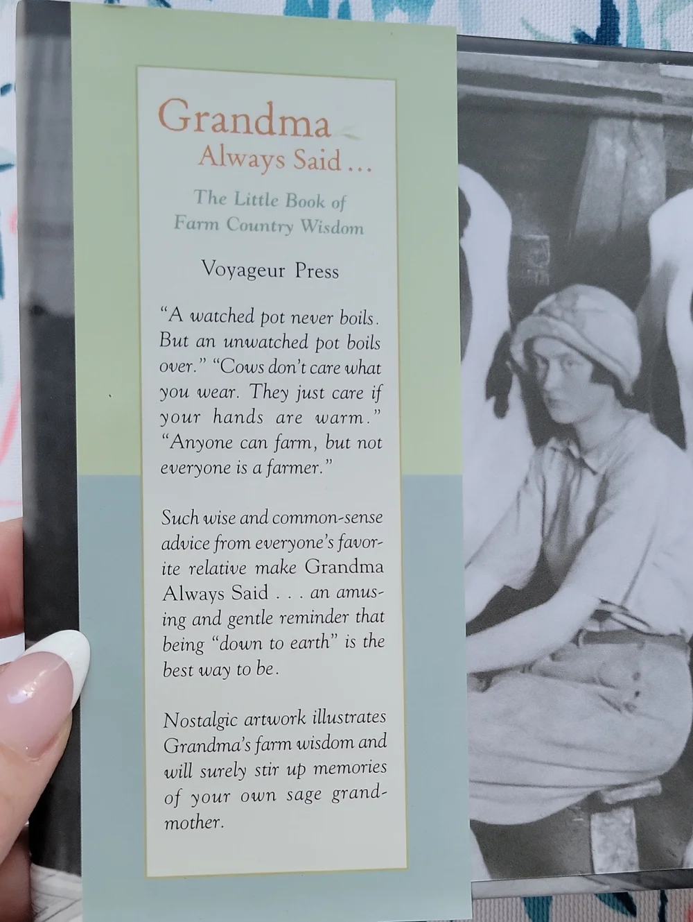 Grandma Always Said... The Little Book Of Country Wisdom By Pearl Hummerding